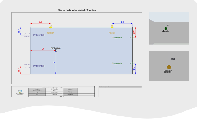 Suunnittelupiirustus