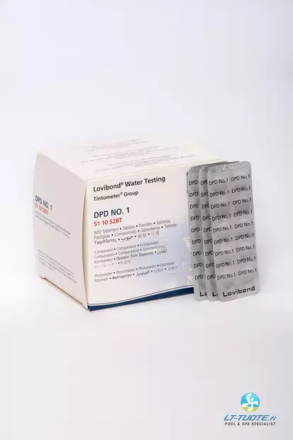 DPD1 tab. Scuba II 10 kpl - Kloori/pH mittarit ja tabletit - 51106210 - 1