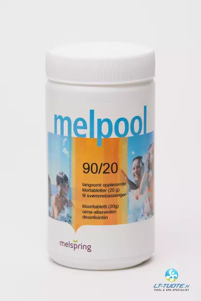 Melpool 90/20 Triklooritabletti - Uima-altaan kemikaalit - 11010 - 1