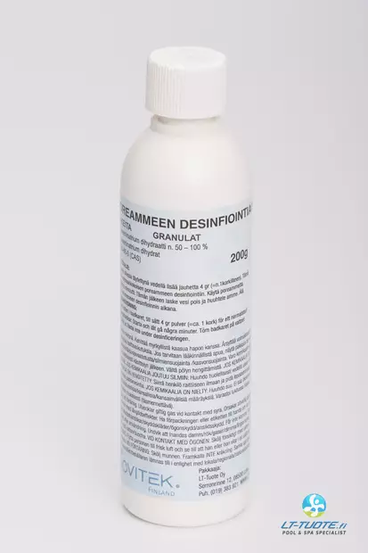 Poreammeen desinfiointiaine 200 gr - Porealtaan kemikaalit - 1001200 - 1