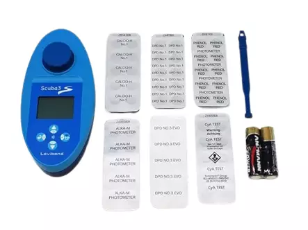 Scuba 3s vesiarvojen mittari - Kloori/pH mittarit ja tabletit - 216200 - 2