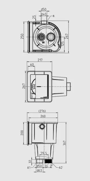 Uima-altaan pintaventtiili, Peraqua - Uima-altaan venttiilit ja suuttimet - 170560 - 2
