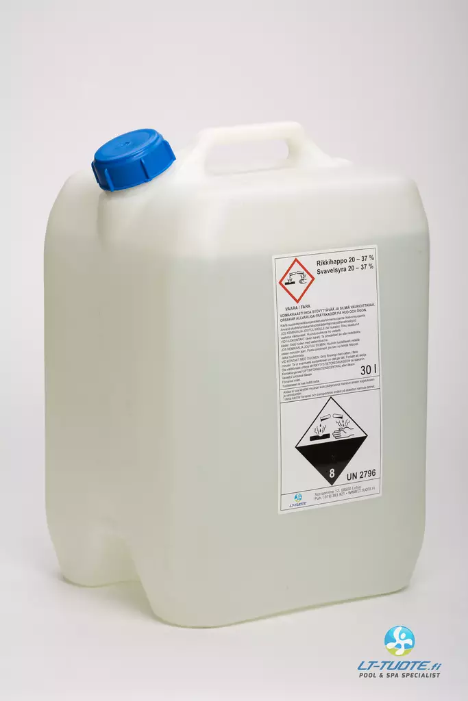 Rikkihappo 20% 30 l - Ammatti kemikaalit - 1020030 - 1