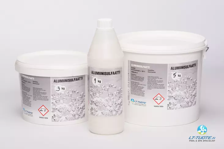 Alumiinisulfaatti (kirkaste) - Uima-altaan kemikaalit - 16010 - 1