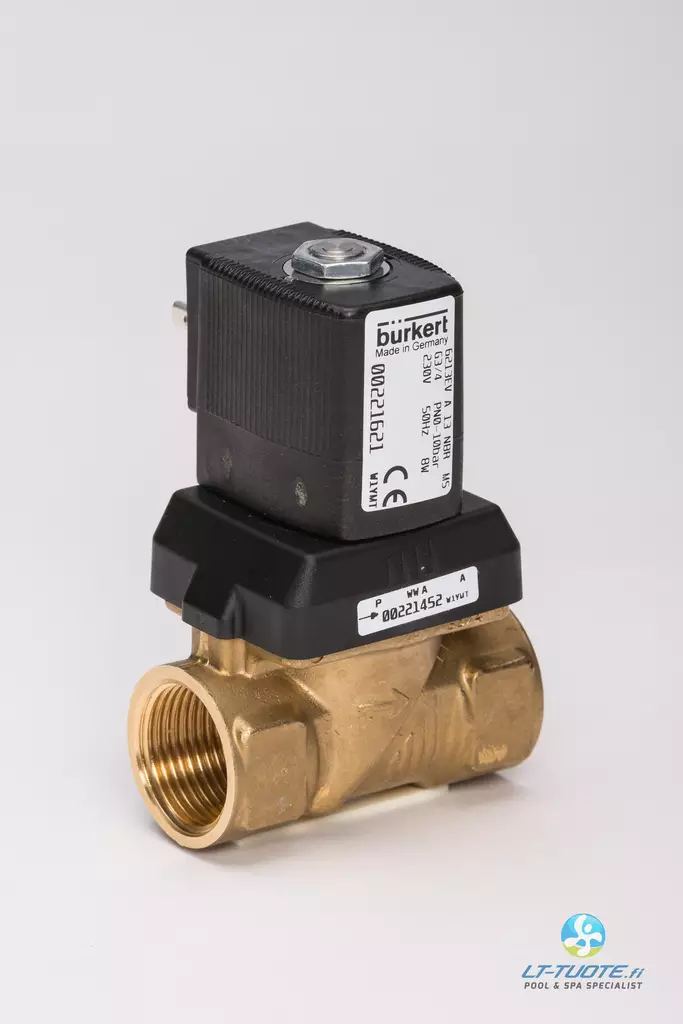 Bürket Magneettiventtiili 230 V - Lämmittimien tarvikkeet - 1002200 - 3