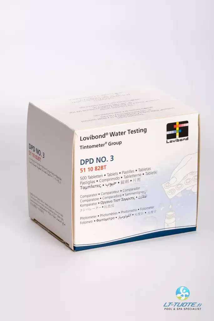DPD3 tabl. Komparaattori / fotometri 10 kpl - Tabletit ja tarvikkeet - 51108210 - 1