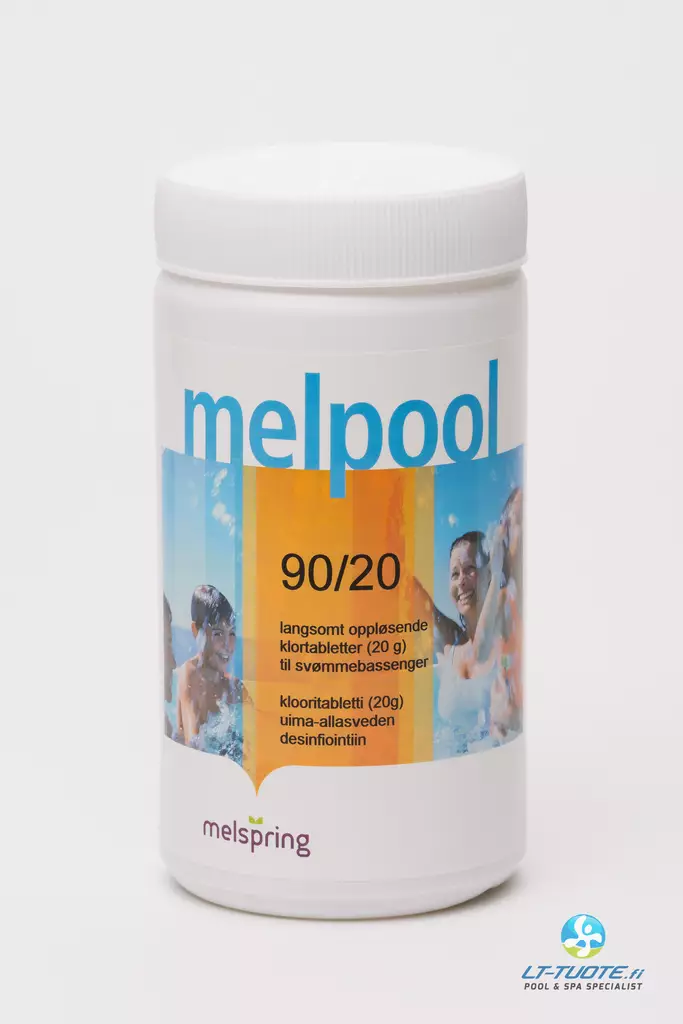 Melpool 90/20 Triklooritabletti - Uima-altaan kemikaalit - 11010 - 1