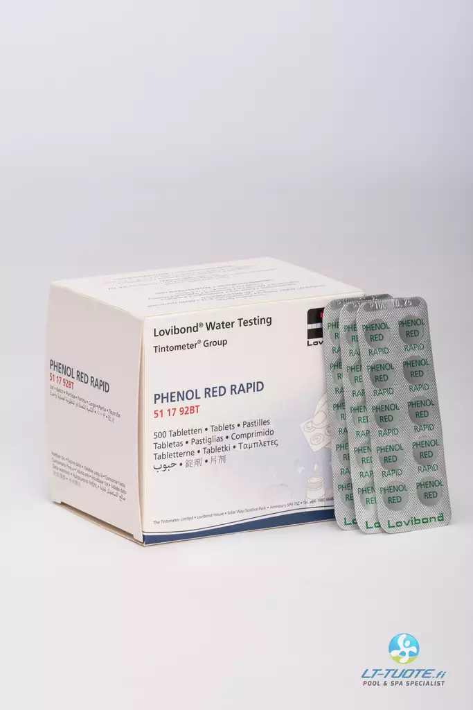 PH tabletti Rapid 500 kpl - Tabletit ja tarvikkeet - 511792500 - 1