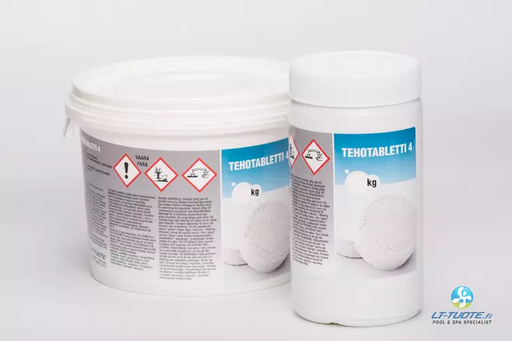 Tehotabletti - Uima-altaan kemikaalit - 12410 - 3