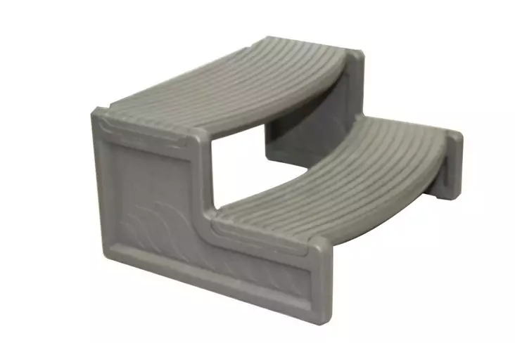 Porealtaan portaat, Harmaa - Portaat - 10011 - 2