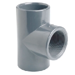 PVC T-Yhde 50 x 1 1/2" sk - PVC-osat - TIG-050F-1-1-2 - 1