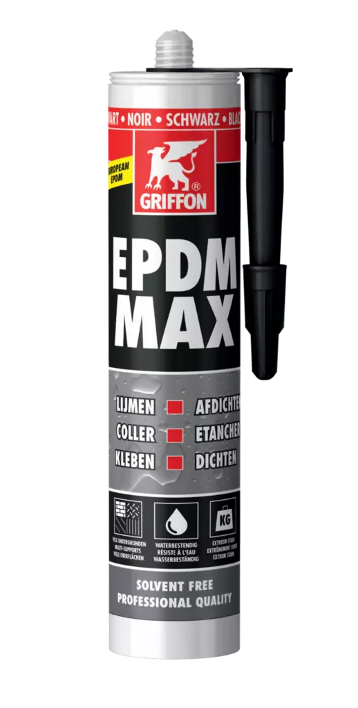 Griffon EPDM Max kiinnitysmassa - Liimat ja puhdistusaineet - 6314272 - 1