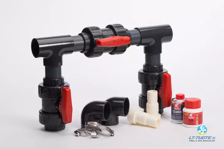 Lämpöpumpun ohitusventtiilisarja - Uima-altaan lämpöpumput - 7009803 - 1
