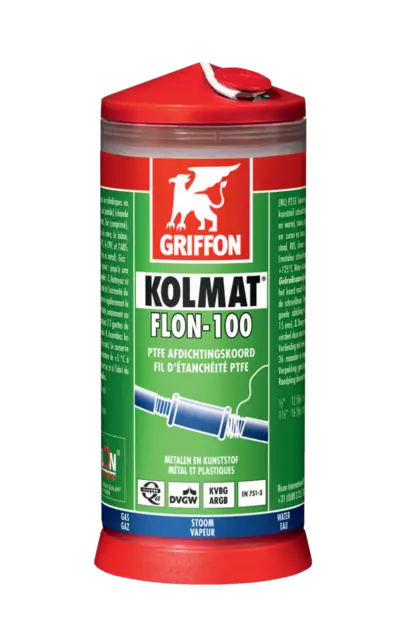 Griffon Kolmat tiivistenauha 175m - Liimat ja puhdistusaineet - 6302204 - 1
