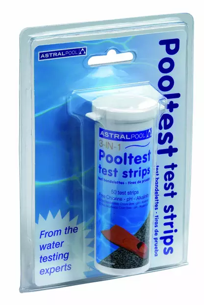 Testiliuskat 3in1 - Kloori/pH mittarit ja tabletit - 41925 - 1