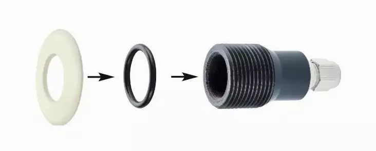 Piezo käynnistin adapteri, valkoinen - Tarvikkeet ja varaosat - 87120005 - 1