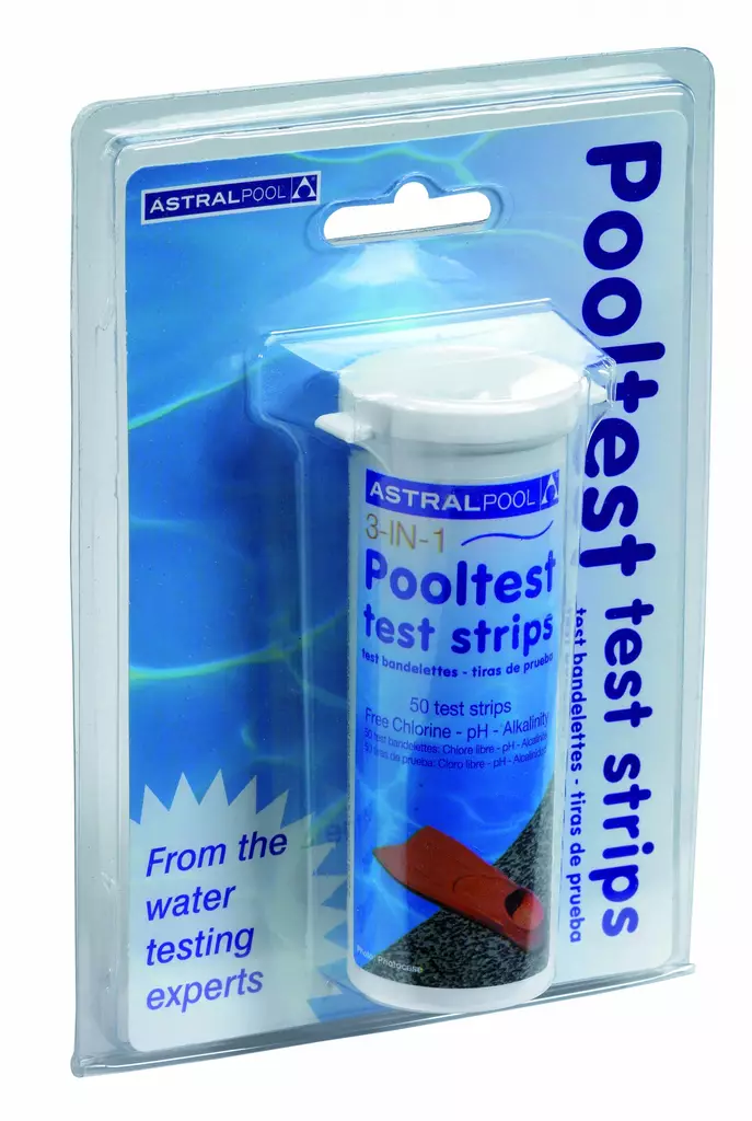 Testiliuskat 3in1 - Kloori/pH mittarit ja tabletit - 41925 - 1