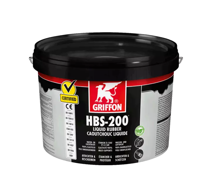 Griffon HBS-200 nestemäinen kumi 5 L - Liimat ja puhdistusaineet - 6308867 - 1