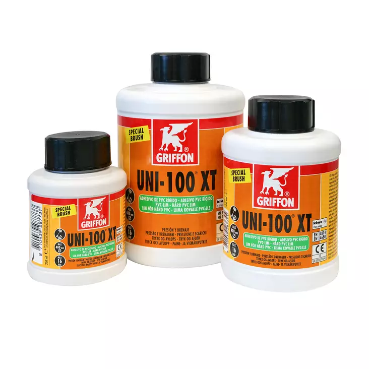 Griffon Uni-100 XT PVC liima - Liimat ja puhdistusaineet - 6300548 - 1