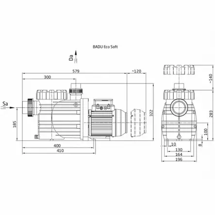 Badu Eco Soft uima-altaan pumppu - Uima-altaan pumput - ECO SOFT - 2